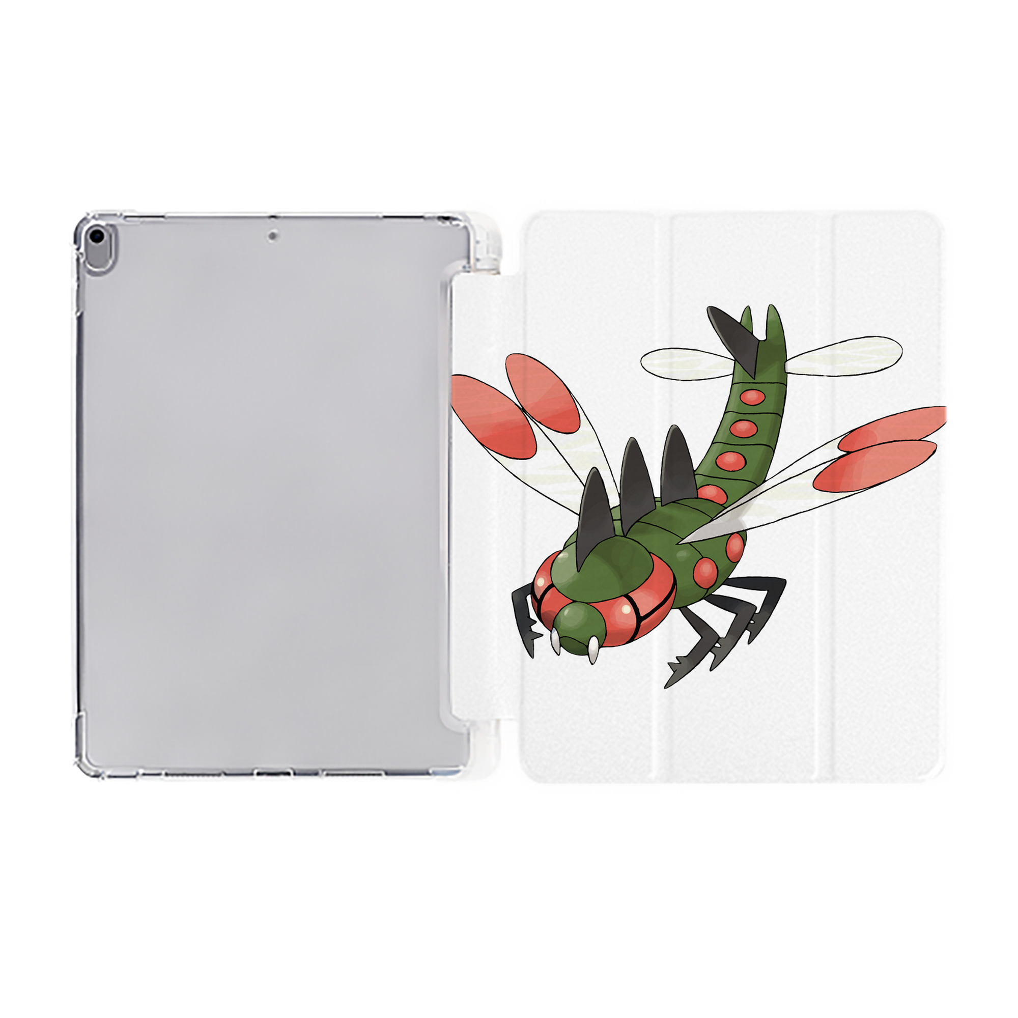 （画像用） ポケットモンスター Pokémon IPad ケース ペン収納付き 三つ折りスタンド PUレザー×シリコン 対応機種9.5/10.5/10.9インチ
